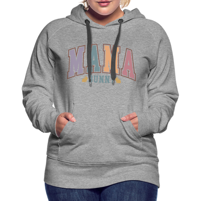 Mama Bunny Women’s Premium Hoodie (Easter) - heather grey