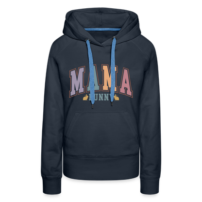 Mama Bunny Women’s Premium Hoodie (Easter) - navy