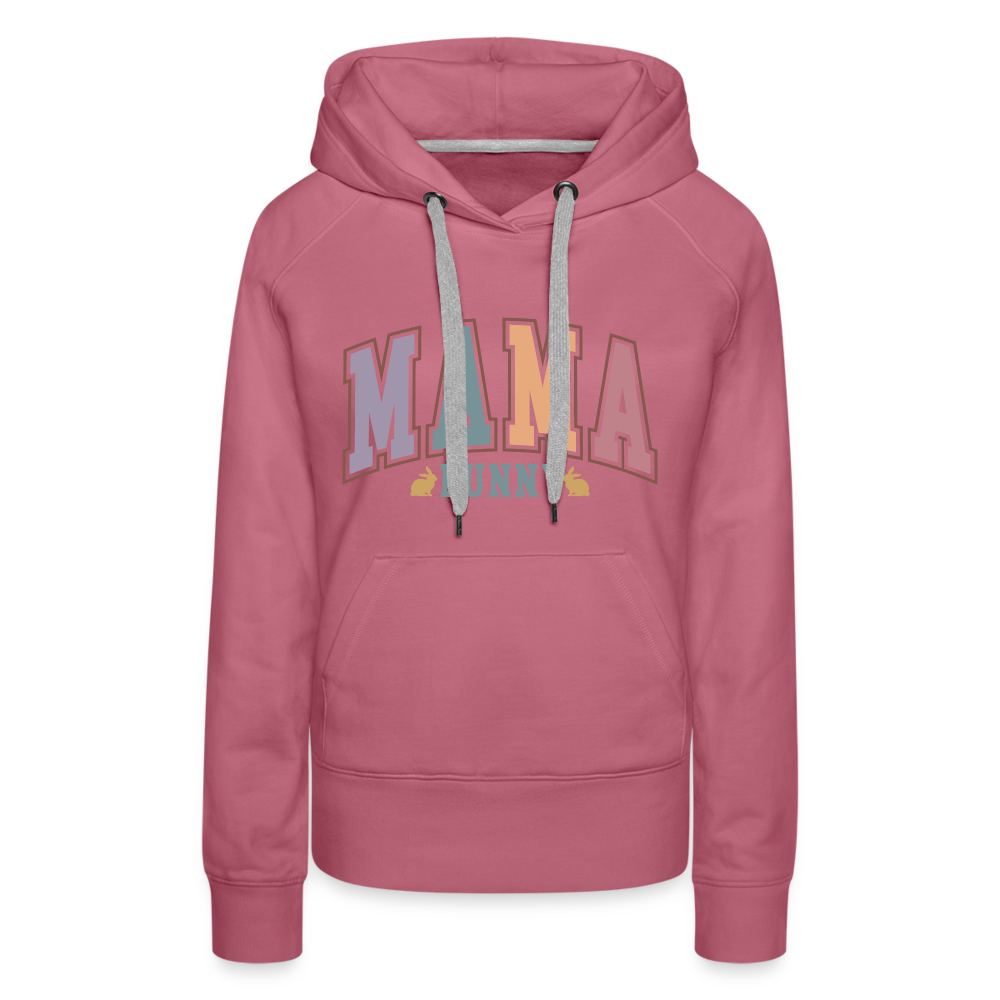 Mama Bunny Women’s Premium Hoodie (Easter) - mauve