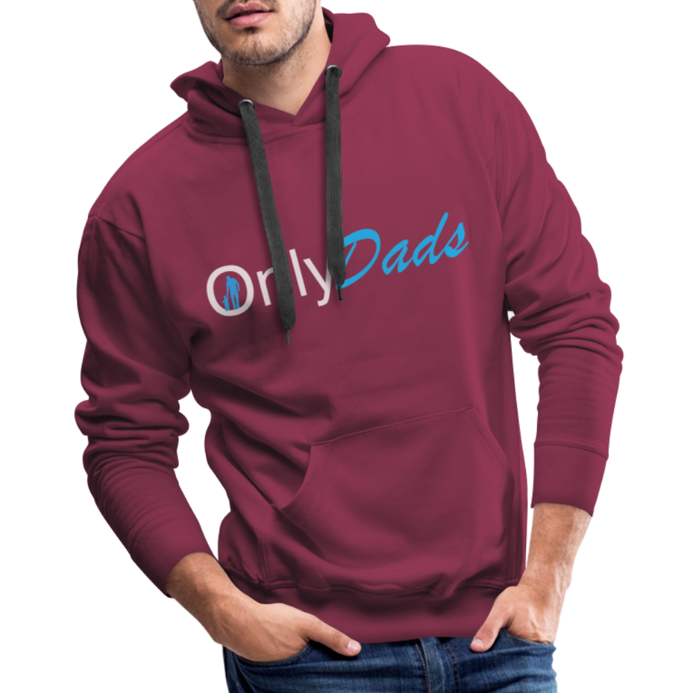 OnlyDads Men’s Premium Hoodie - burgundy