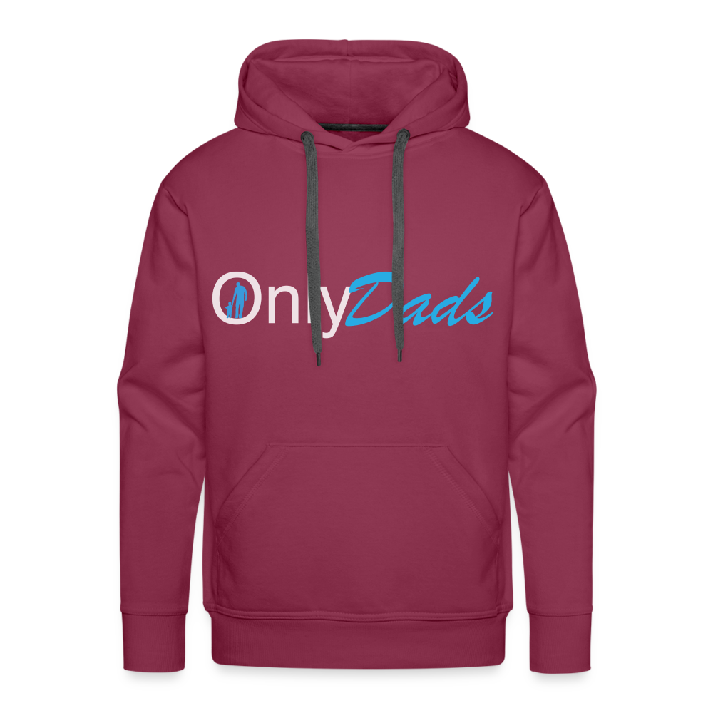 OnlyDads Men’s Premium Hoodie - burgundy
