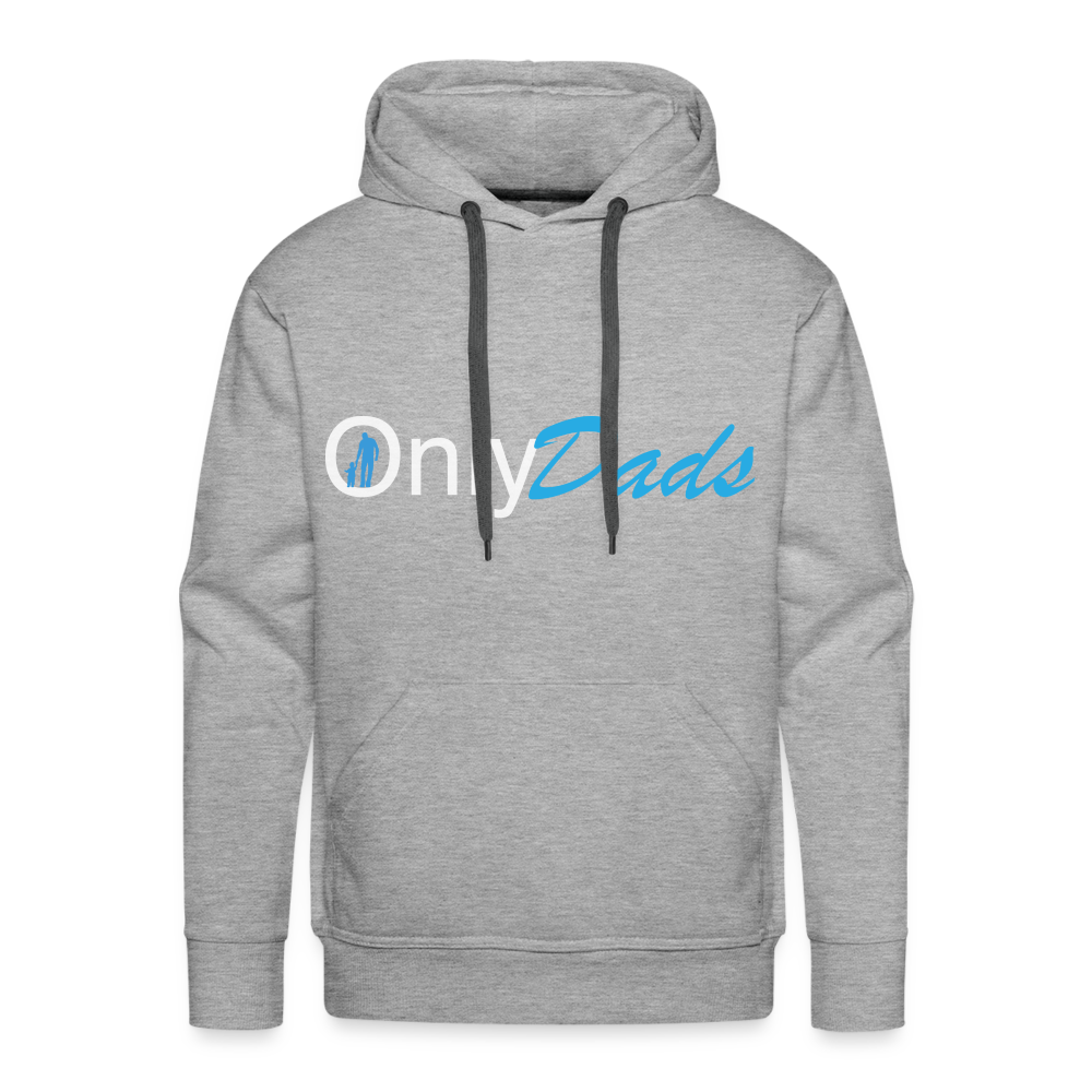 OnlyDads Men’s Premium Hoodie - heather grey