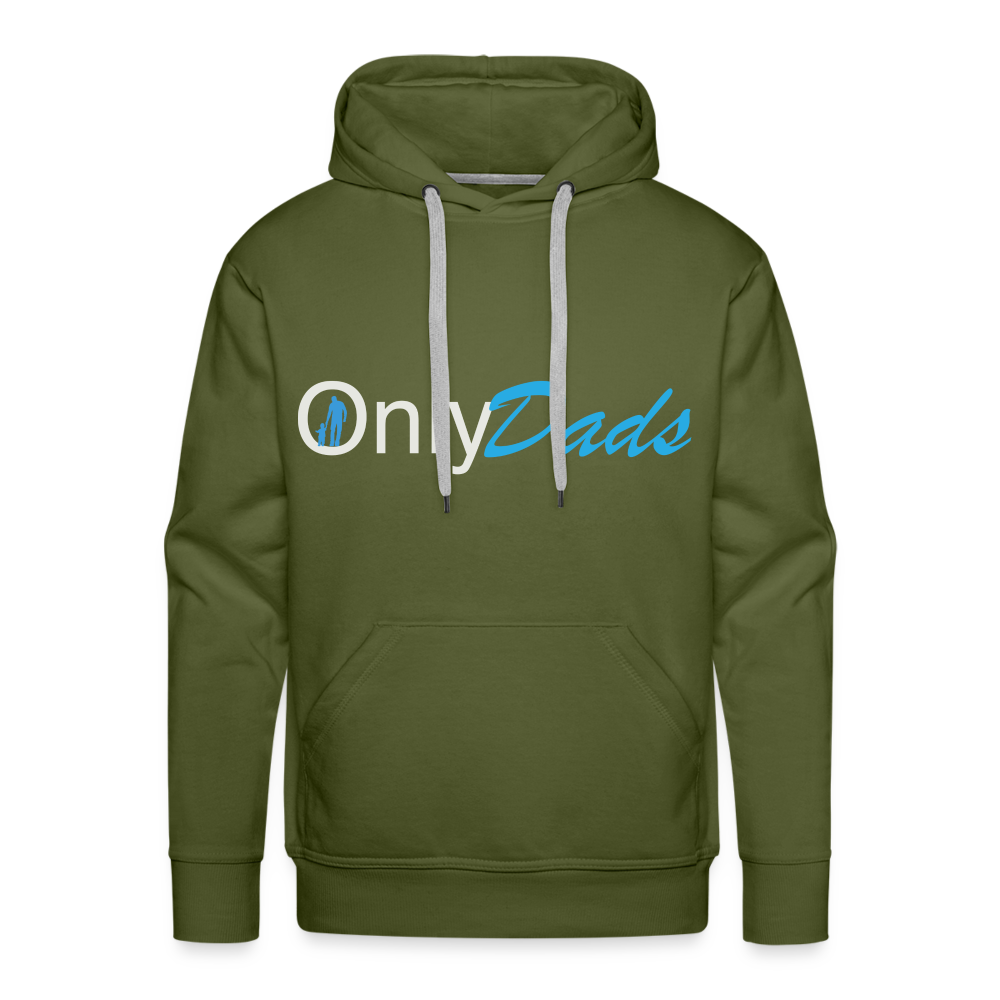 OnlyDads Men’s Premium Hoodie - olive green