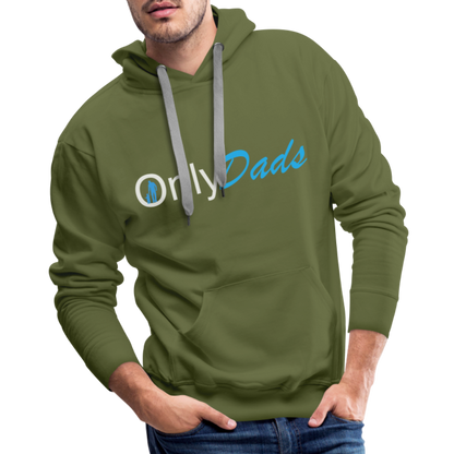 OnlyDads Men’s Premium Hoodie - olive green