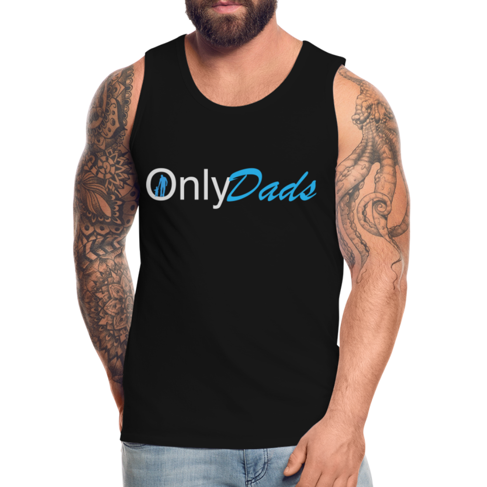 OnlyDads Men’s Premium Tank - black