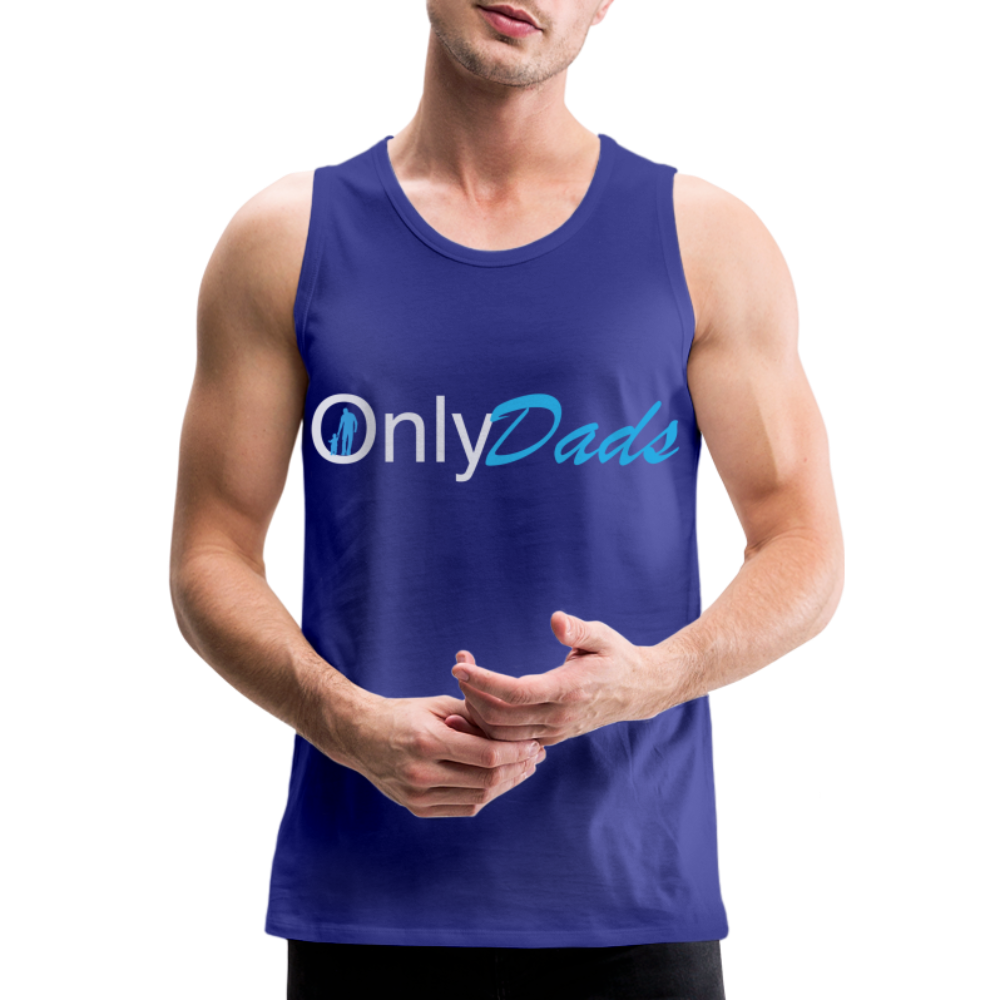 OnlyDads Men’s Premium Tank - royal blue