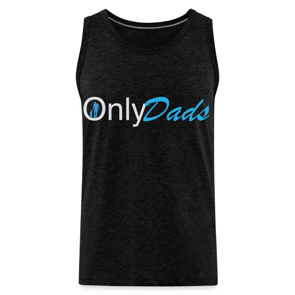 OnlyDads Men’s Premium Tank - charcoal grey