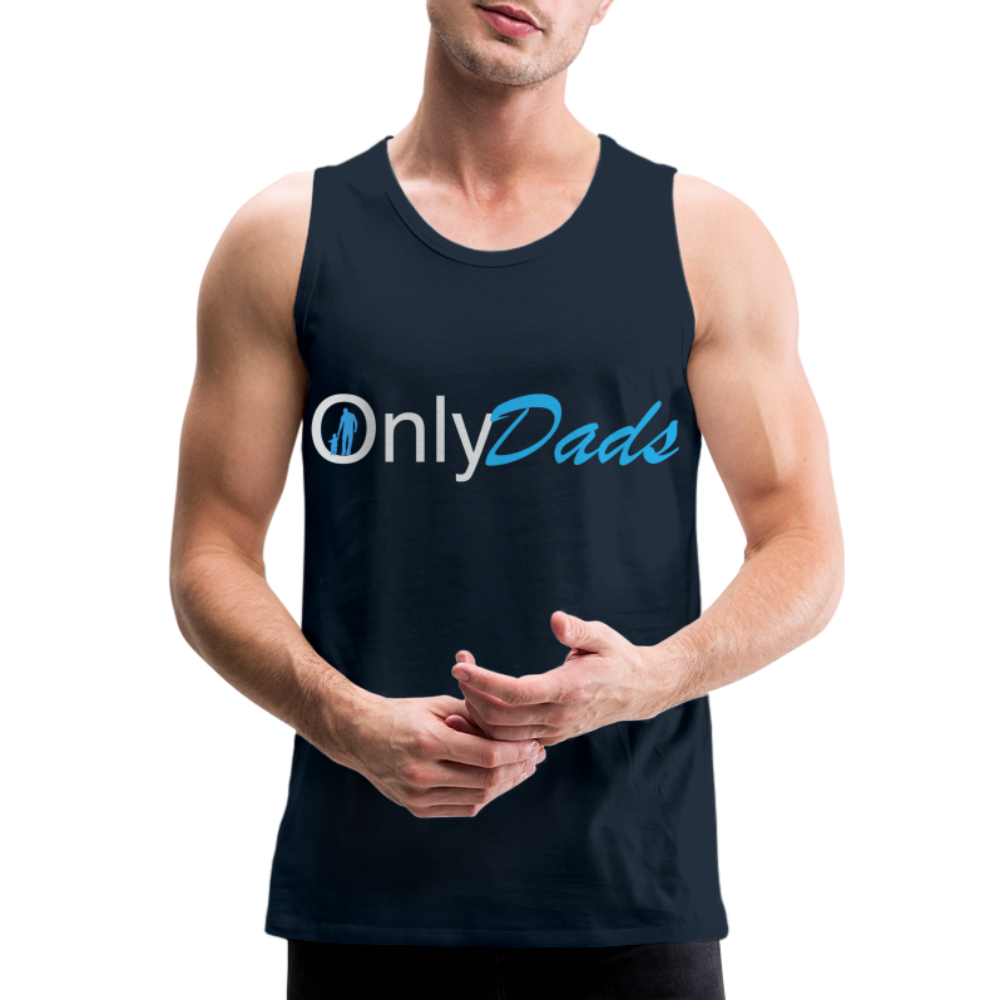 OnlyDads Men’s Premium Tank - deep navy