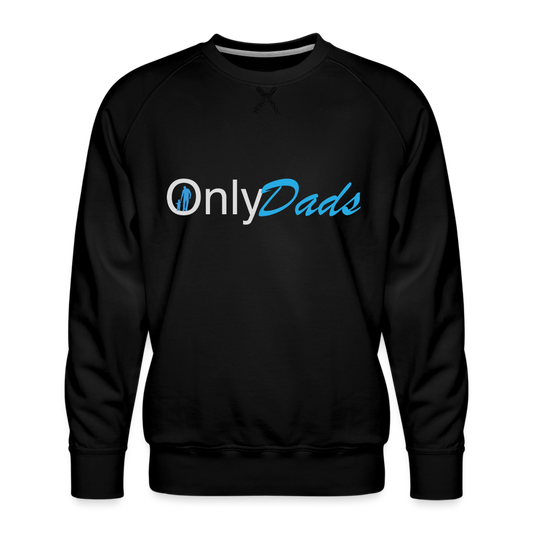 OnlyDads Men’s Premium Sweatshirt - black