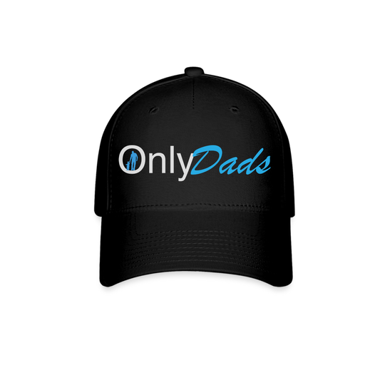 OnlyDads Flexfit Baseball Cap - black