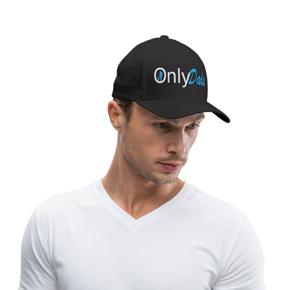 OnlyDads Flexfit Baseball Cap - black