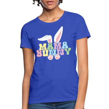 Mama Bunny Women's T-Shirt (Easter) - royal blue