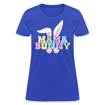 Mama Bunny Women's T-Shirt (Easter) - royal blue