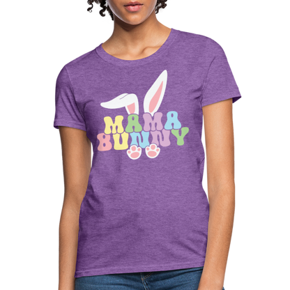 Mama Bunny Women's T-Shirt (Easter) - purple heather