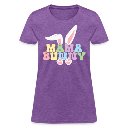 Mama Bunny Women's T-Shirt (Easter) - purple heather