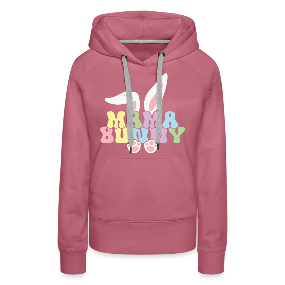 Mama Bunny Women’s Premium Hoodie (Easter) - mauve