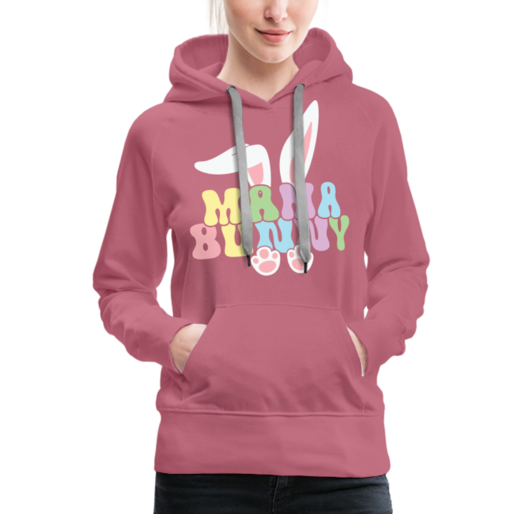 Mama Bunny Women’s Premium Hoodie (Easter) - mauve