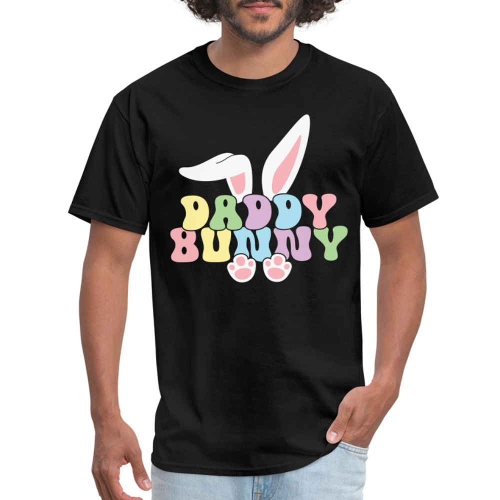 Daddy Bunny T-Shirt (Easter) - black