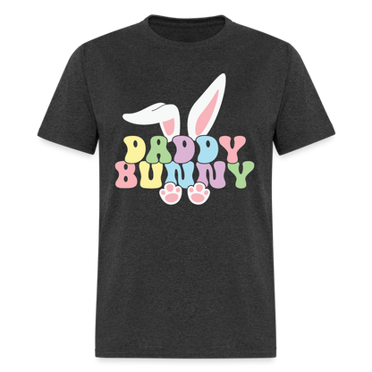 Daddy Bunny T-Shirt (Easter) - heather black
