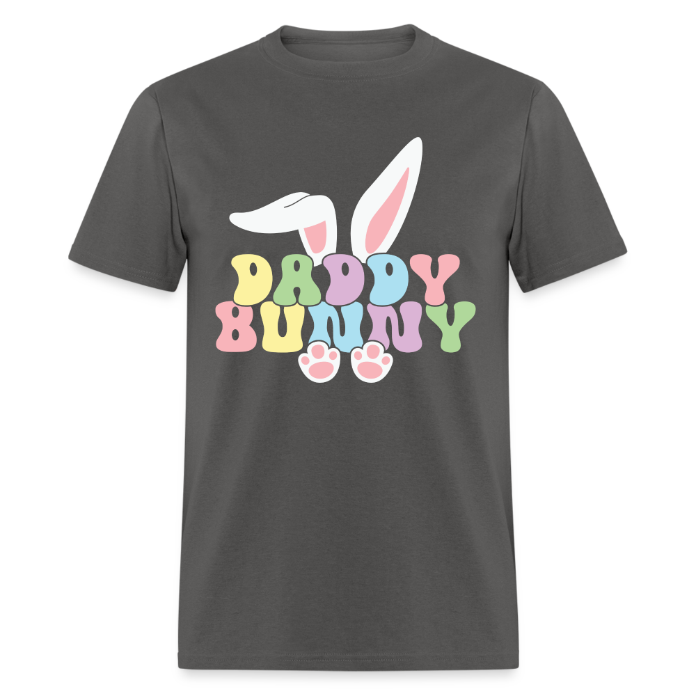 Daddy Bunny T-Shirt (Easter) - charcoal