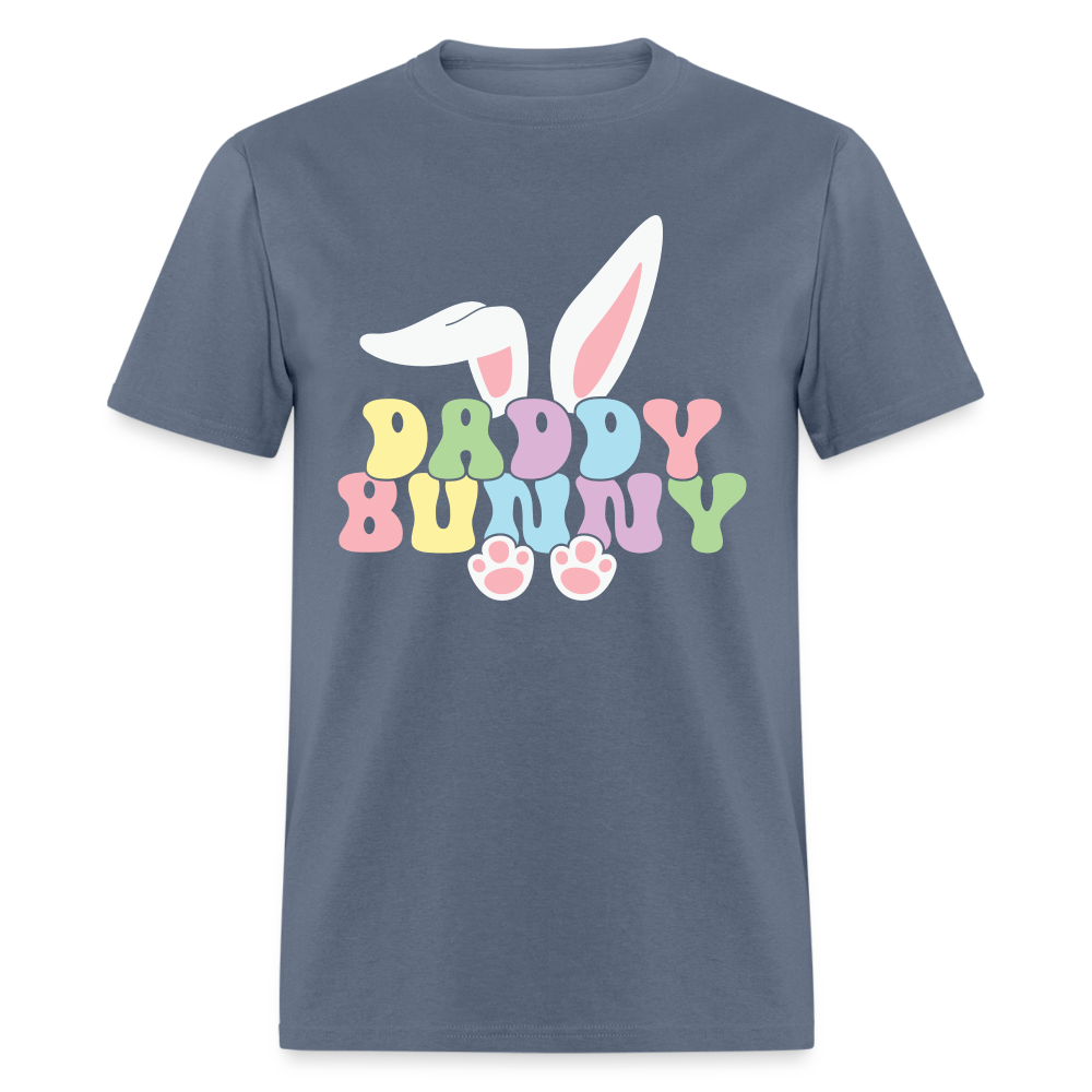 Daddy Bunny T-Shirt (Easter) - denim