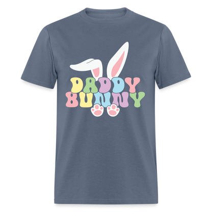Daddy Bunny T-Shirt (Easter) - denim