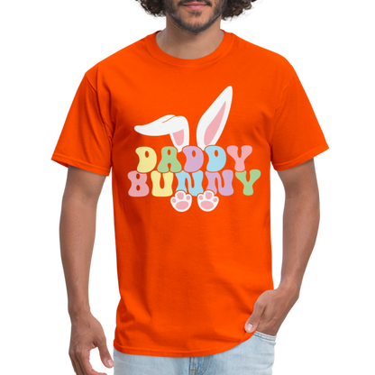 Daddy Bunny T-Shirt (Easter) - orange