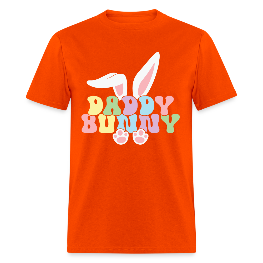 Daddy Bunny T-Shirt (Easter) - orange