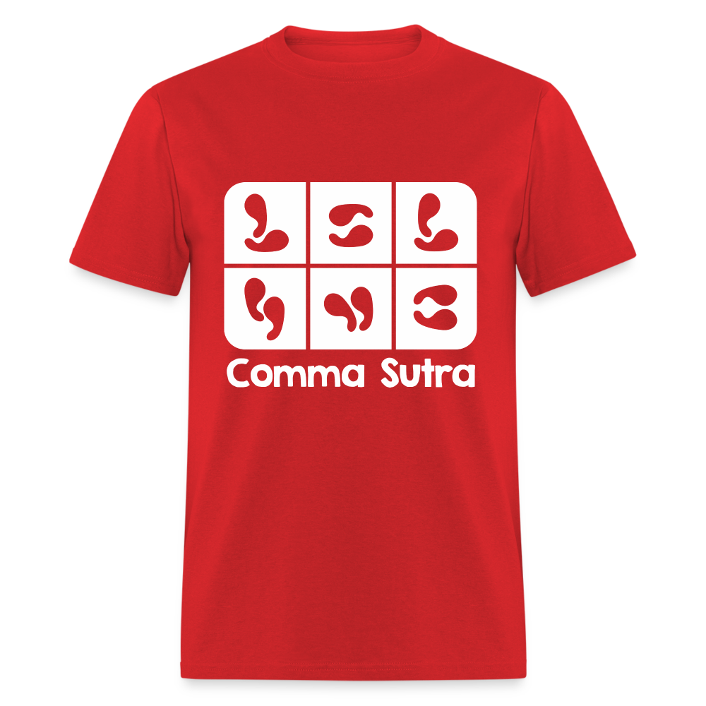 Comma Sutra T-Shirt - red