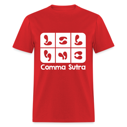 Comma Sutra T-Shirt - red