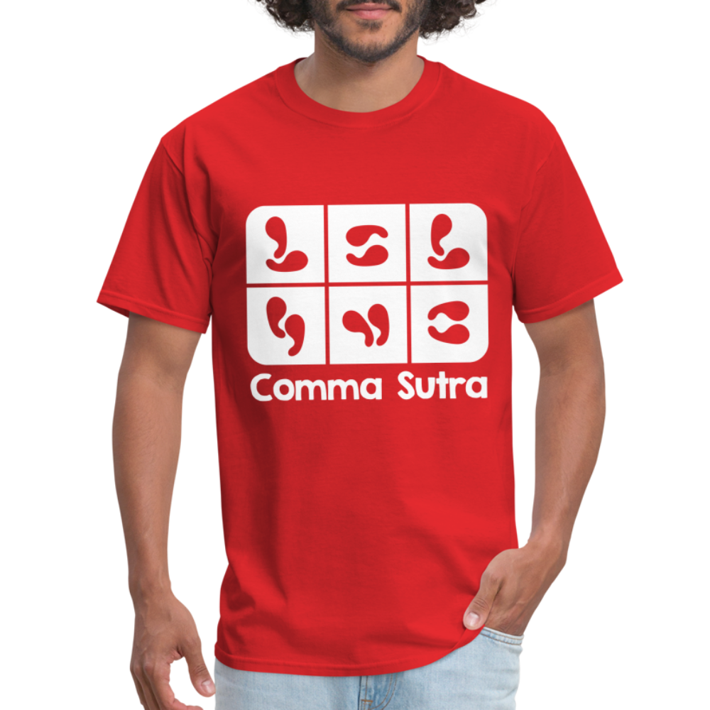 Comma Sutra T-Shirt - red