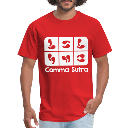 Comma Sutra T-Shirt - red