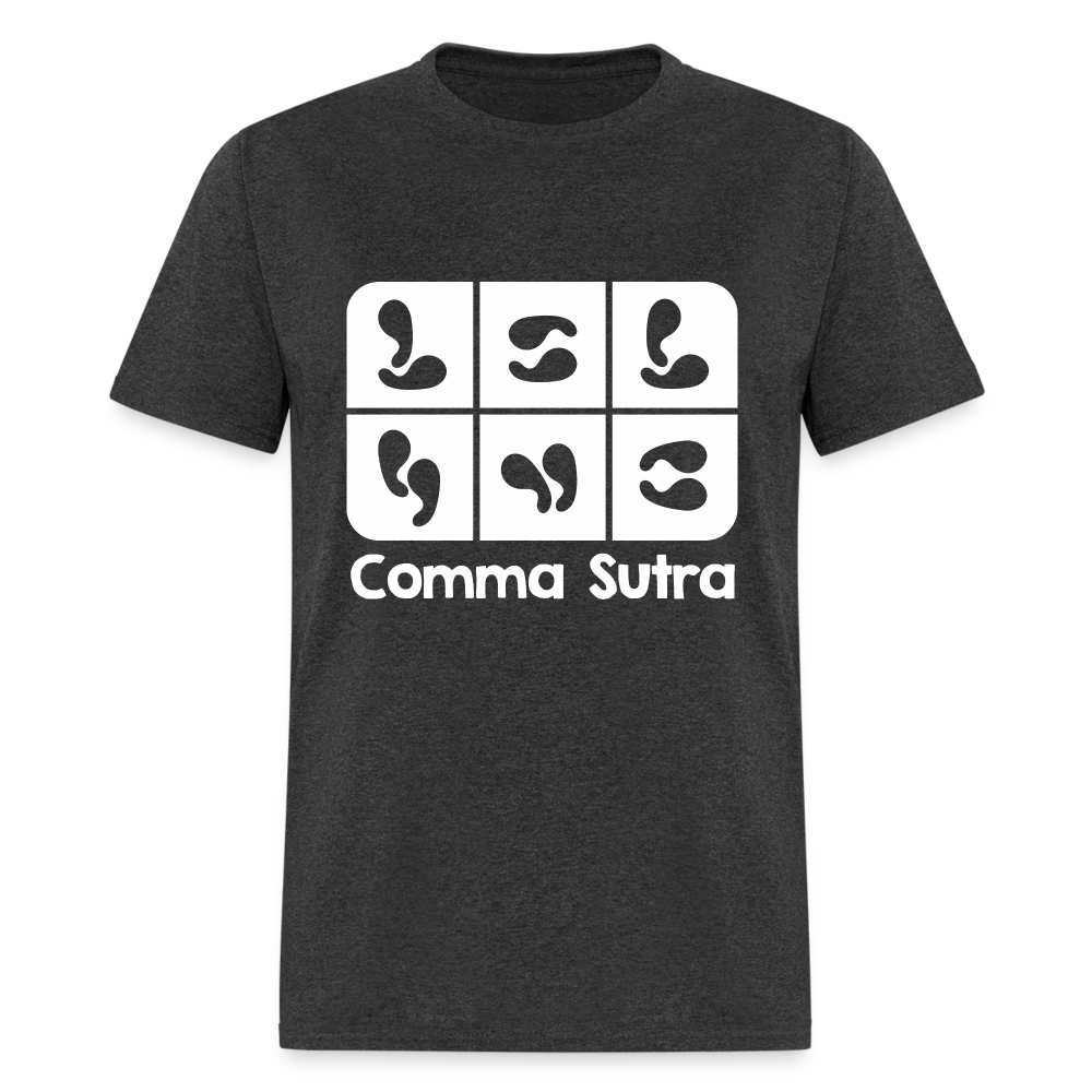 Comma Sutra T-Shirt - heather black