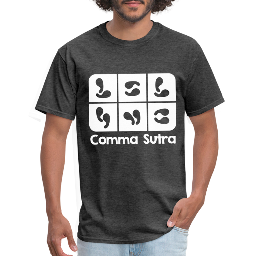 Comma Sutra T-Shirt - heather black