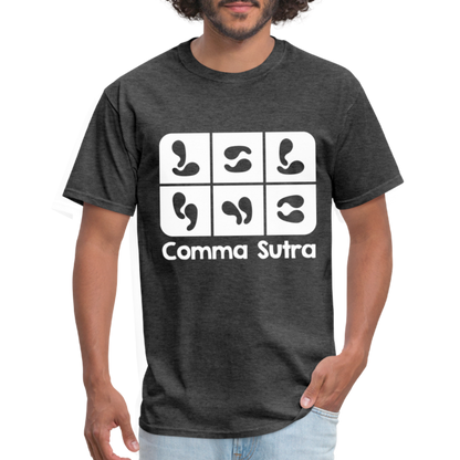 Comma Sutra T-Shirt - heather black