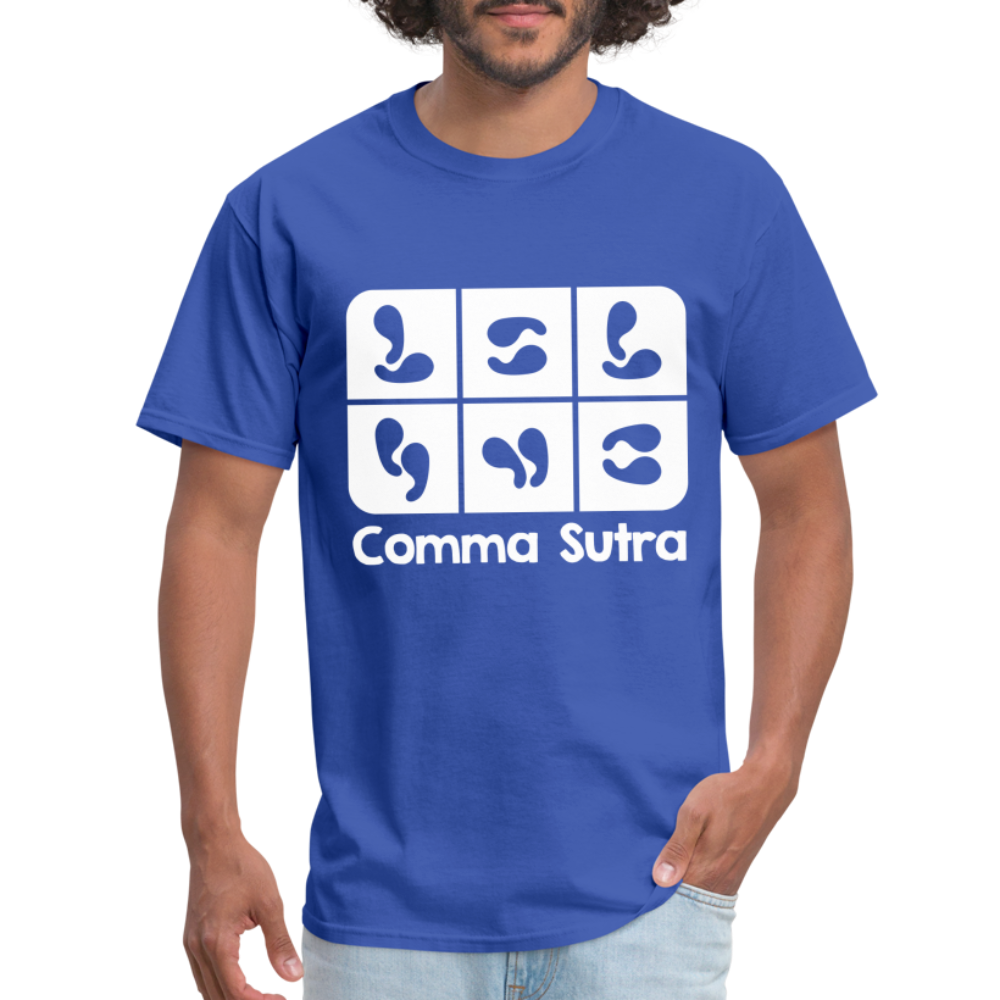 Comma Sutra T-Shirt - royal blue