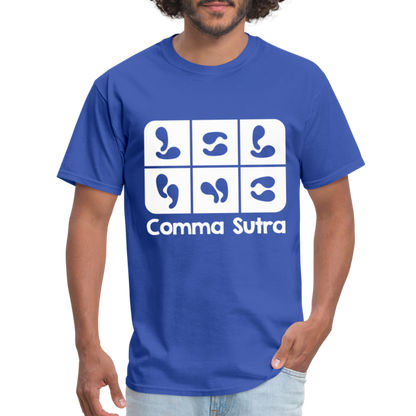 Comma Sutra T-Shirt - royal blue