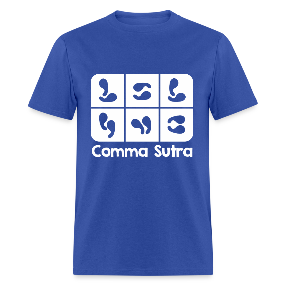 Comma Sutra T-Shirt - royal blue