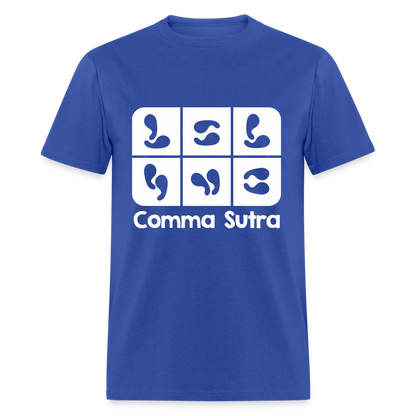 Comma Sutra T-Shirt - royal blue