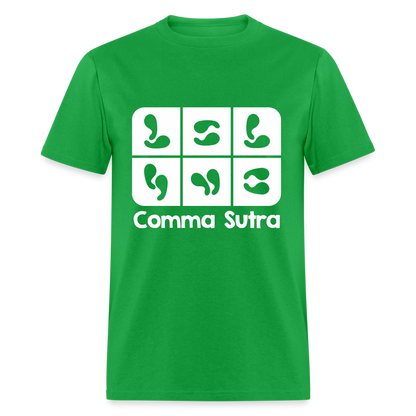 Comma Sutra T-Shirt - bright green