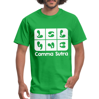 Comma Sutra T-Shirt - bright green