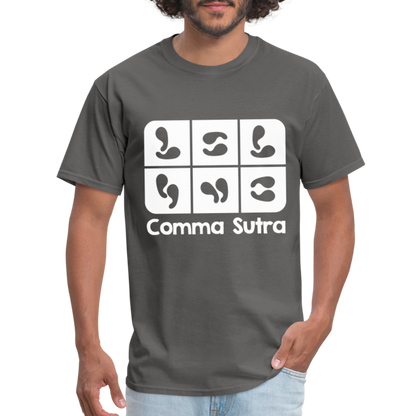 Comma Sutra T-Shirt - charcoal