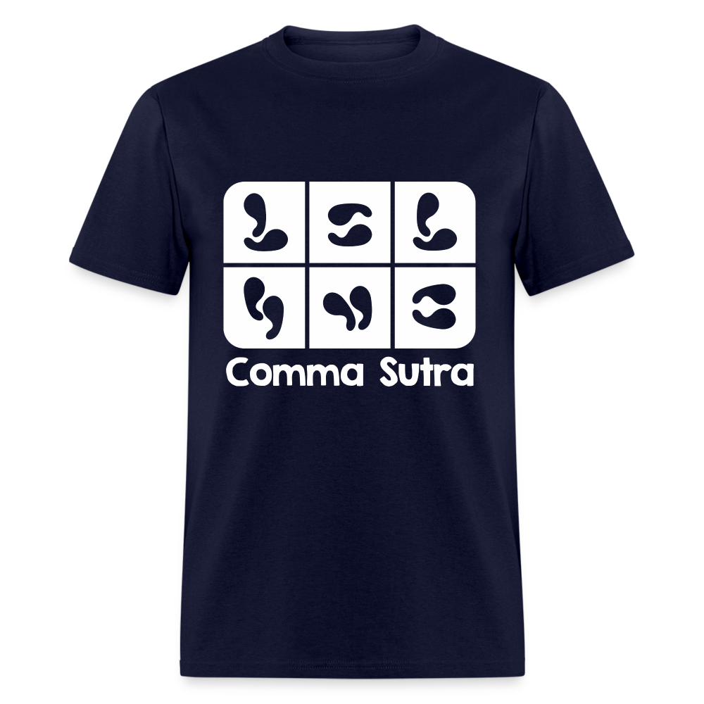 Comma Sutra T-Shirt - navy