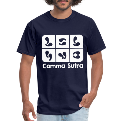 Comma Sutra T-Shirt - navy