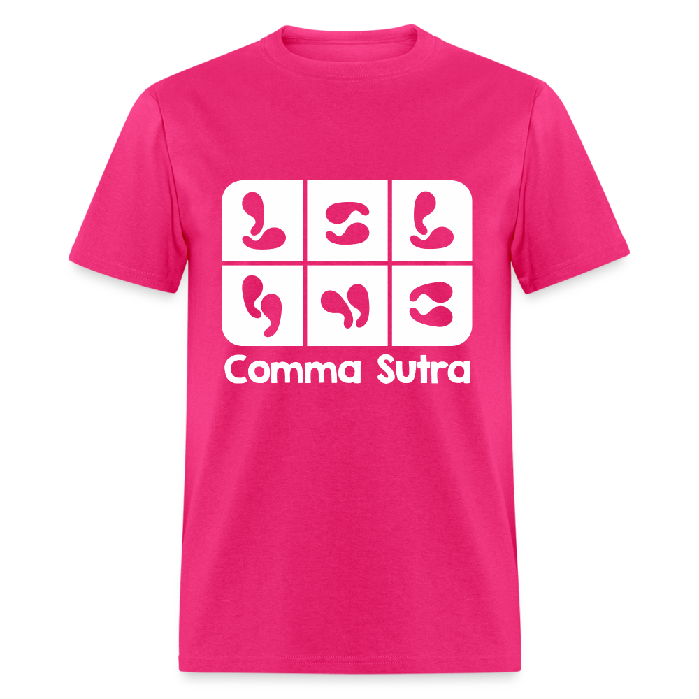 Comma Sutra T-Shirt - fuchsia