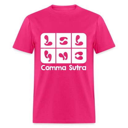 Comma Sutra T-Shirt - fuchsia