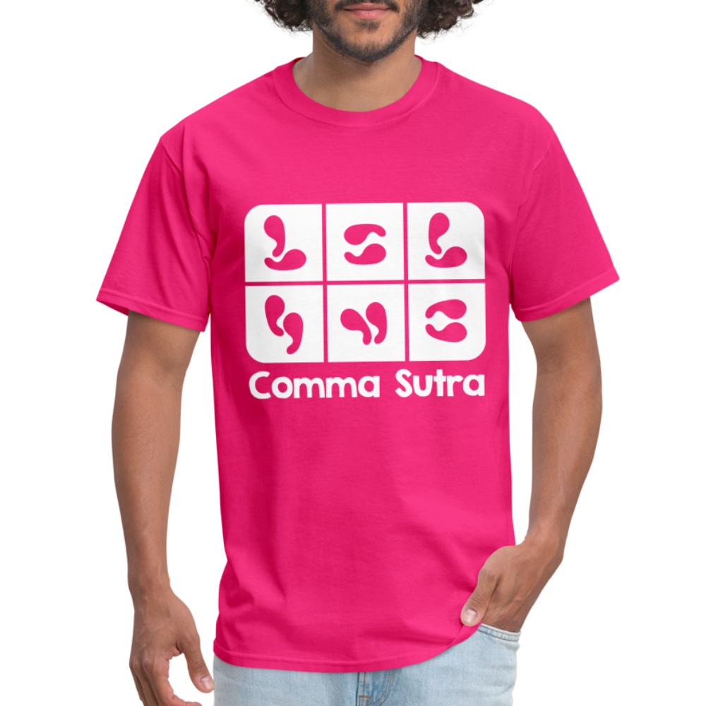 Comma Sutra T-Shirt - fuchsia