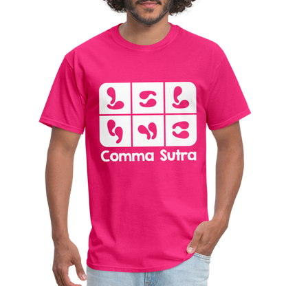 Comma Sutra T-Shirt - fuchsia