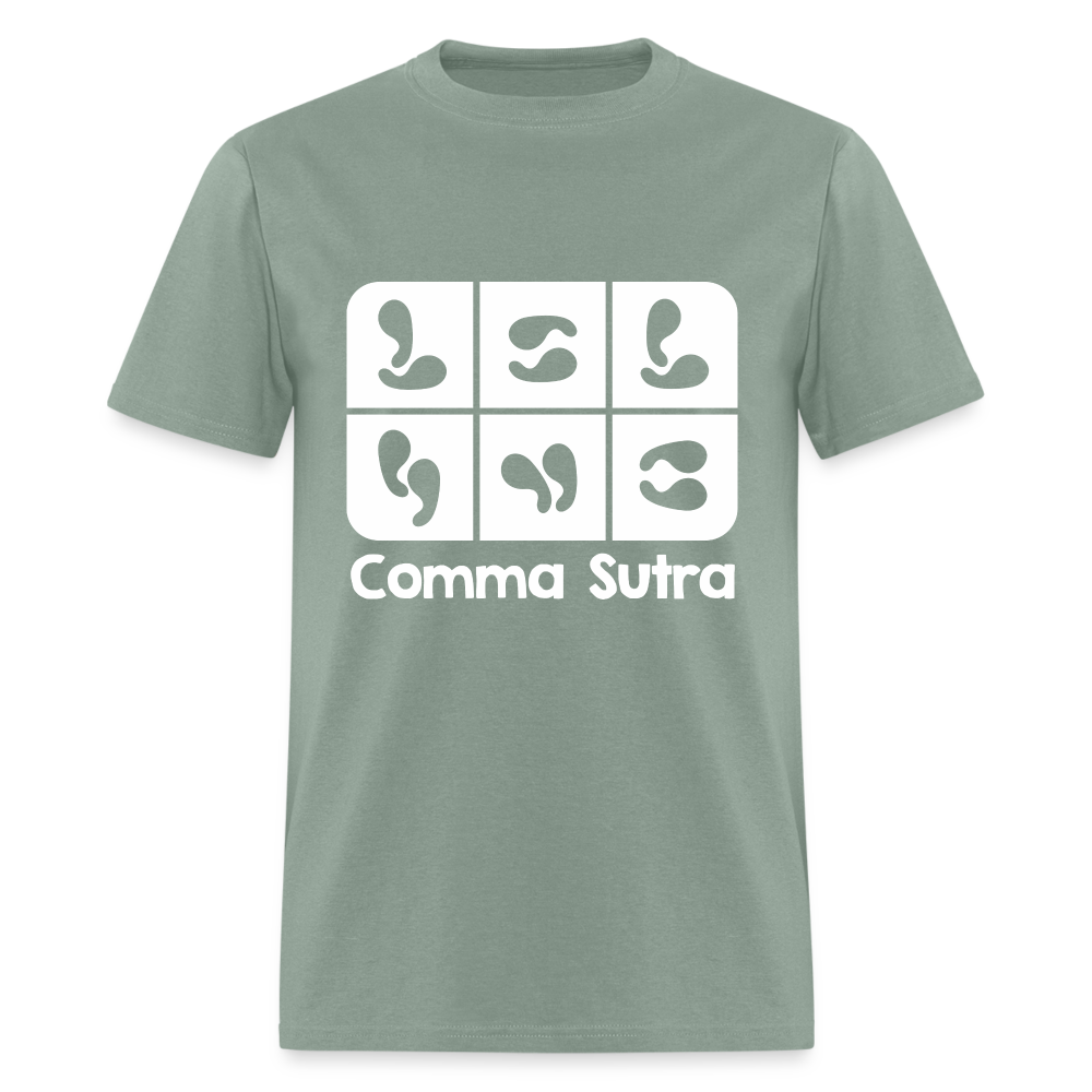 Comma Sutra T-Shirt - sage