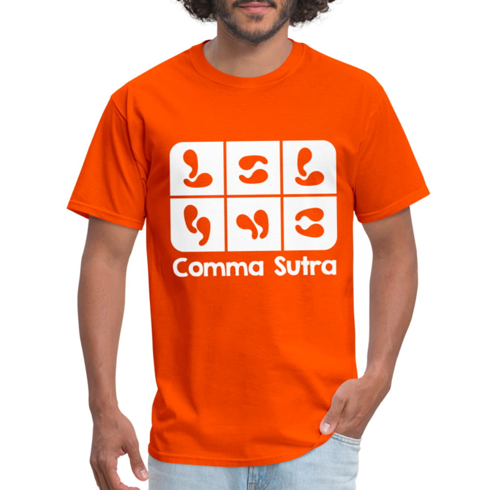 Comma Sutra T-Shirt - orange